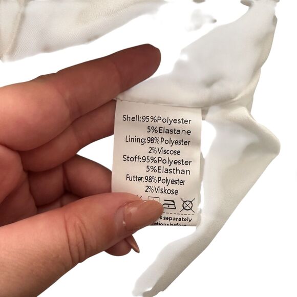 SCARLET DARKNESS Floral Midi Skirt Navy‎ Blue NWT Small - Picture 6 of 6